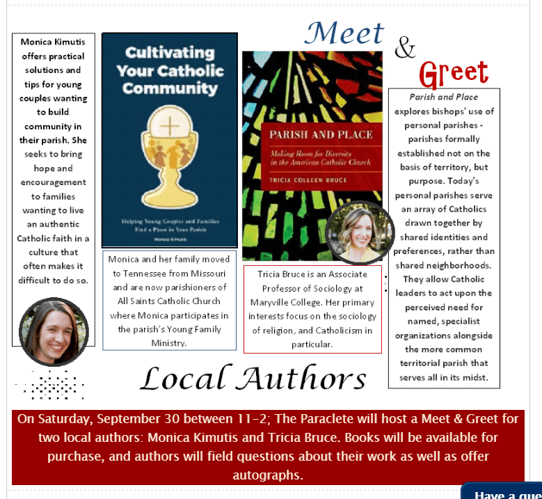 Paraclete.Book.Signing.9.30.17